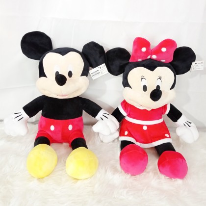 {M'SIA STOCK} Mickey Minnie SoftToys/PlushToys/KidsToys 80cm  米奇米妮娃娃玩具公仔80厘米 Patung Beruang